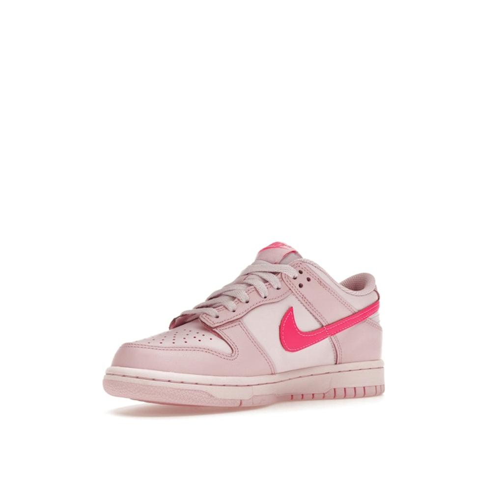 Nike Dunk Low GS Triple Pink Dětské Tenisky Středně-Růžová Hyper-Růžová Růžová-Pěna DH9765-600