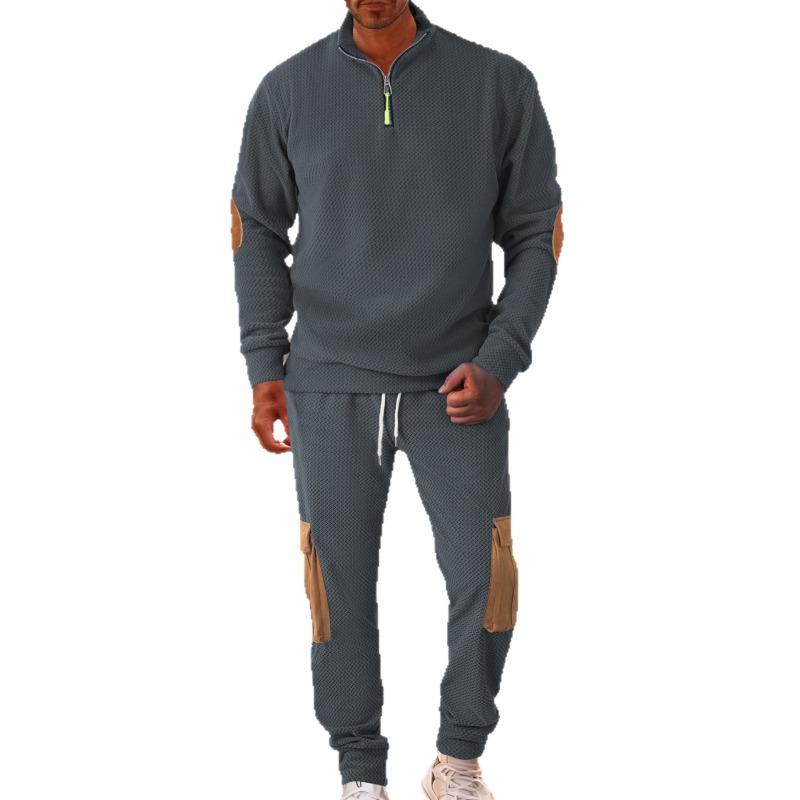 Herbst und Winter Neue Verarbeitung Herren Outdoor Jacke Polar Fleece Freizeit Anzug