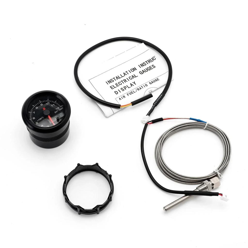 2" 52mm Boost Gauge Voltmeters Oil Pressure Turbo Boost Oil Temp Water Temp Tachometer Air Fuel Ratio EGT Car Gauge