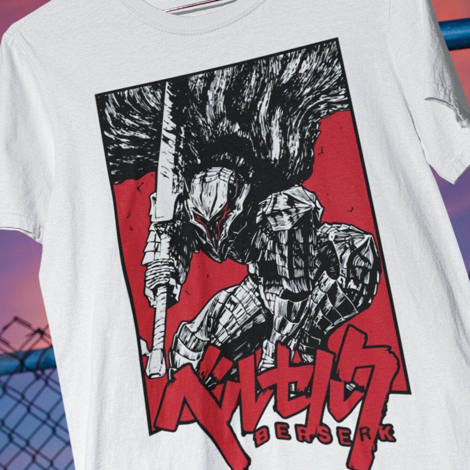 BERSERK | Anime Shirt / Streetwear / Anime Gift / Manga / Japanese / Japan Style / Unisex / 100% Cotton 3XL