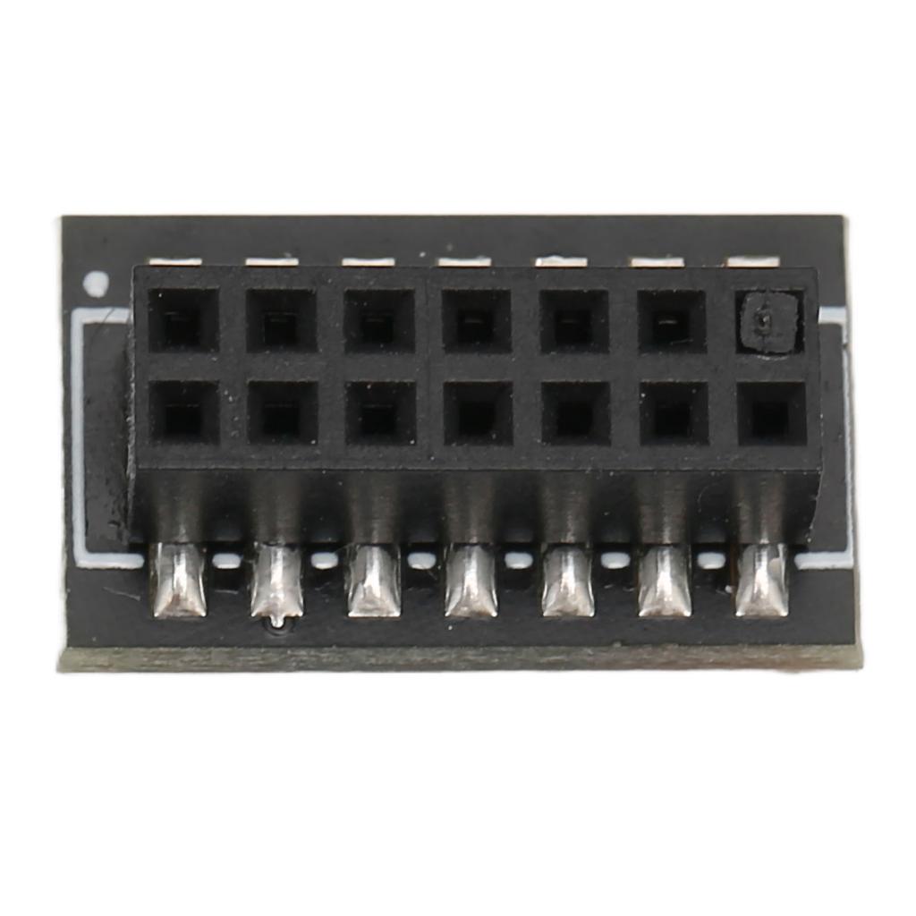 TPM 2.0 Encryption Security Module 14Pin LPC Interface Encryption Security Module for Asrock 14Pin SPI TPM2.0