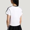 adidas Originals Cali Baby Knitted Striped Casual Sports Short Sleeve T-Shirt Women Tops KT7793