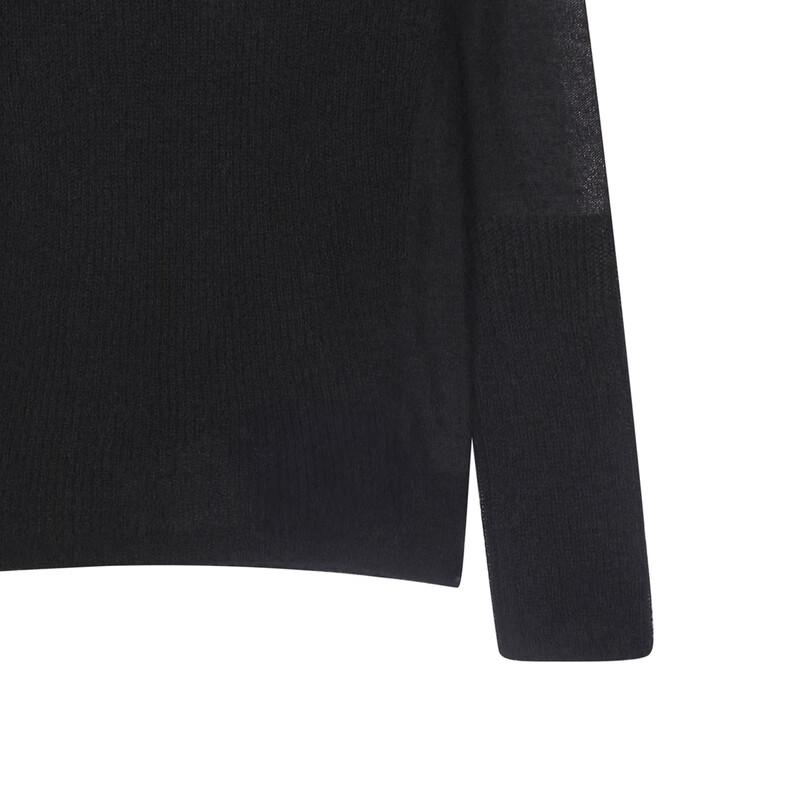 LESS 2024 Winter Casual Round Neck Long Sleeve Sweater