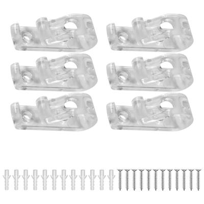 Roller Shade Safety Chain and Cord Guide Fixation Hook Blind Cord Holder Clear Clip for Bead Chain for Roller Blind