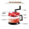 Hand-Cranked Meat & Vegetable Grinder for Kitchen Use