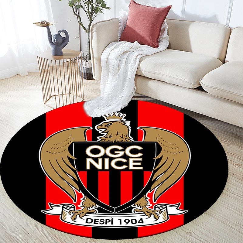 OGC Nice Round Area Rug Under Office Chairs Bedroom Living Room Home Decor