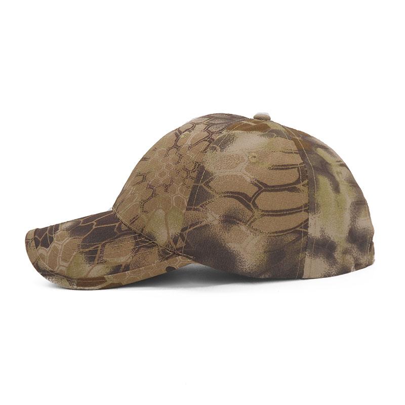 Camouflage Baseball Cap For Men, Adjustable Breathable Quick-Dry Baseball Hat, Ideal For Hiking, Camping, And Tactical Training