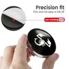 For Abarth 4pcs Car Wheel Hub Center Cap Universal Anti-Dust Protective Cover FIAT Doblo Freemont 500 Idea Linea Panda Punto