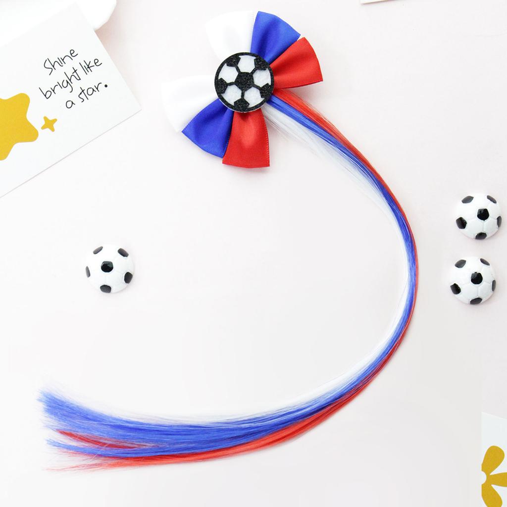 Colorful Themed Headbands, Football Fan Cheering Party Party Festive Bow Hair Accessories