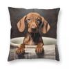 Kopie Von Vizsla Baby Pillowcase Polyester Linen Velvet Pattern Zip Decorative Car Cushion Case x