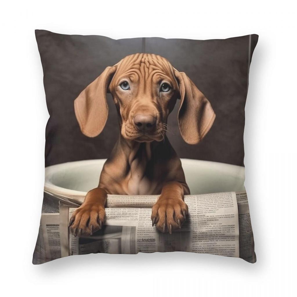 Kopie Von Vizsla Baby Pillowcase Polyester Linen Velvet Pattern Zip Decorative Car Cushion Case x