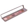 9Color Matte Glitter Soft Nude Eyeshadow Compact Earth Tone Cosmetics 13.5g