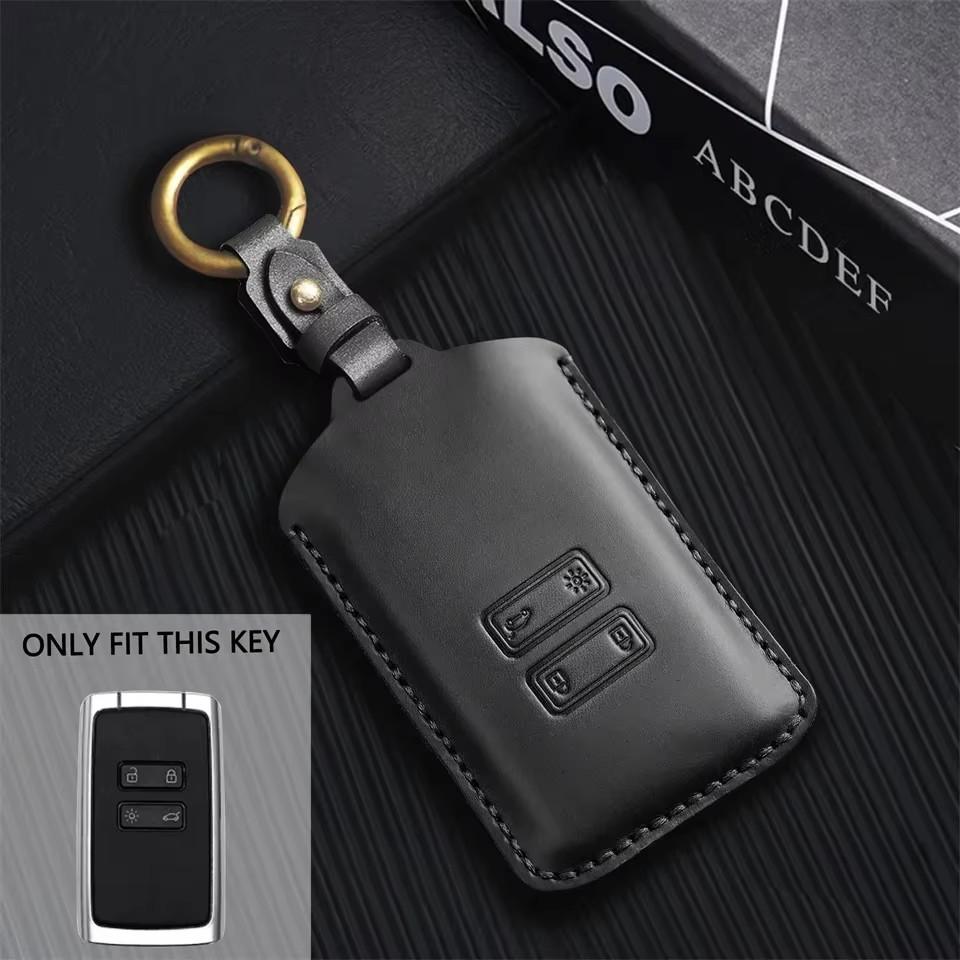 Car Key Case Cover for Renault Koleos Kadjar Scenic Megane Sandero Espace Clio Captur Talisman Dacia Sandero Duster Logan Jogger