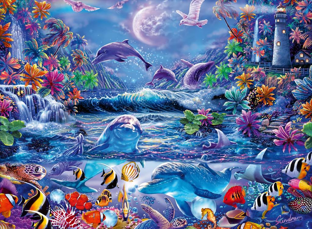 Ravensburger Moonlight Magic Jigsaw Puzzle, 500 Pieces, Finished Size: 49x36cm (15047 2) - Perfect as a Birthday or Christmas Gift