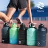 FJbottle Liter Vacuum Insulated Water Bottle with Direct Sports Jug Sports Sports Drink Large Portable Wide Easy To Stainless Steel Bottle with