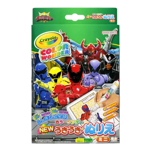 

Sunstar Канцелярские товары НОВЫЕ захватывающие раскраски Mini Color Wonder King Sentai King Auger 8995740A