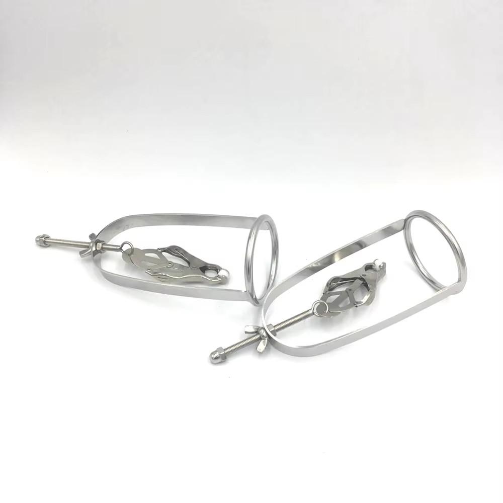 Silver Emperor Alloy Butterfly Nipple Clip Thickening Waterproof High Quality Hot Selling Adult Sex Toys