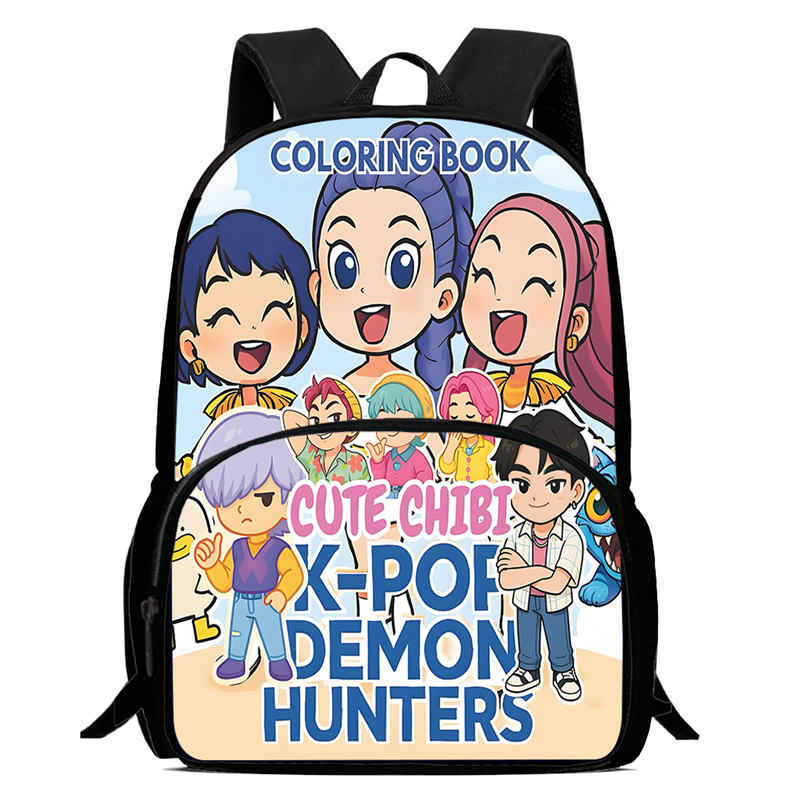 Kpop Witch Hunter Group Schoolbag High Definition Printing Casual Cross Border Light Backpack One Piece Hair