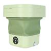 Foldable Washing Machine 10L Portable Strong Stain Removal Drainage Hole Design Three Timing Modes