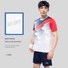 Li-Ning Comfortable Quick-Drying Breathable Badminton Training Match Versatile Short Sleeve Shorts Casual Sports Set Unisex Sports Set AATV097-1