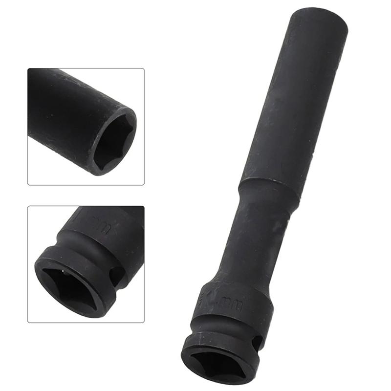 Fresh Hex Socket Head 1/2 Drive Impact Wrench Adapter Spanner Converter Square Hole 8/10/12Mm 3PCS For Pneumatic Air Tool
