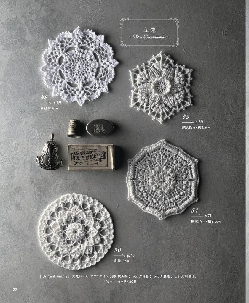 Crochet Lace Motif 100 (applemints)
