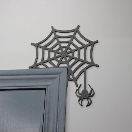 Türrahmen-Dekoration, Halloween, exquisite Katzenform, Acryl-Türrahmen-Ornament für Zuhause, Festival, Dekoration