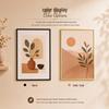 Large PVC Minimalist Photo Frame for Posters and Paintings - Indoor Versatile Empty Frame