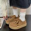New product hot sale autumn new retro platform single shoes versatile casual women's shoes 6002