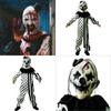 Clown Cosplay Terrifier Clothing Polyester Onesie Mask Halloween Party Costume