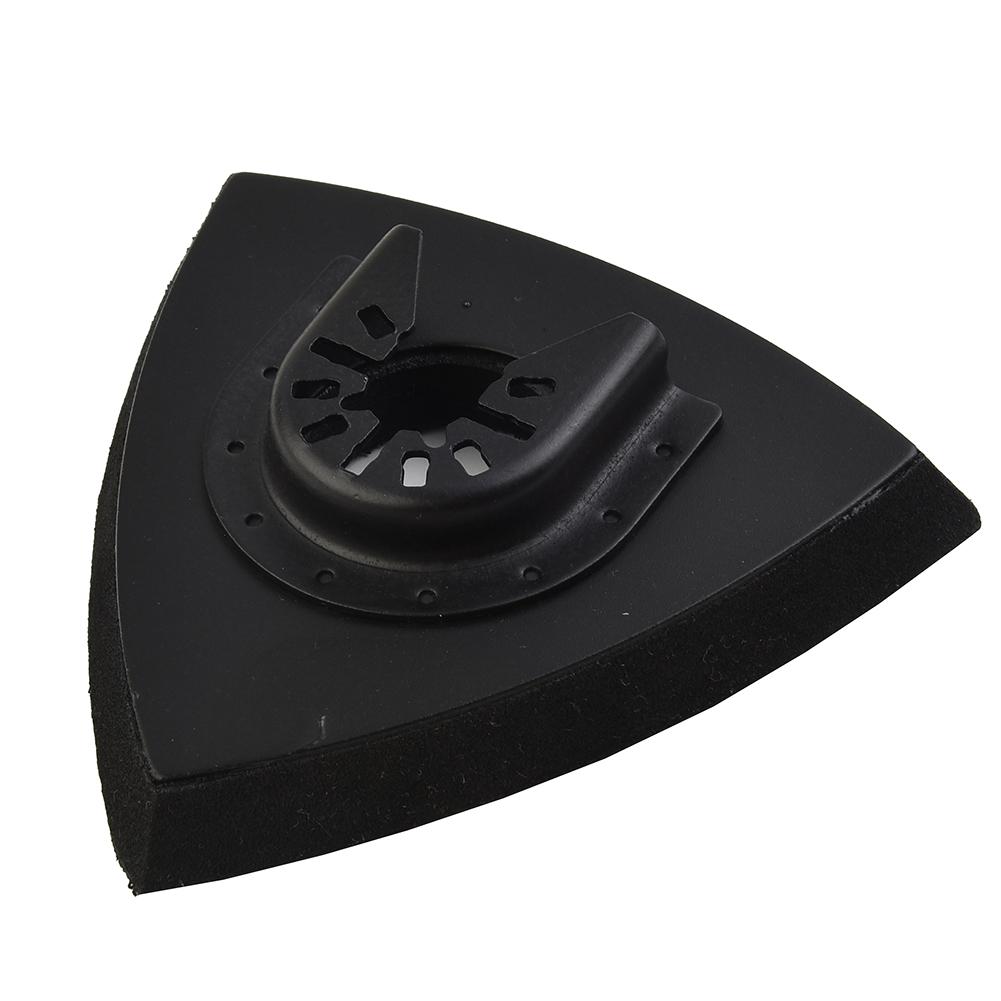 Oscillating Tools Sanding Pad For Polishing And Grinding Black PU Pad Triangular