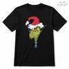 Green Christmas Grump T-Shirt Black or White Funny Holiday Character Tee