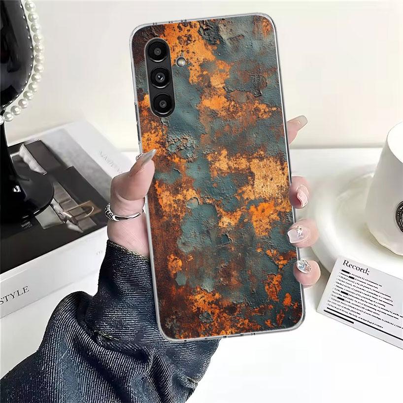 

Винтажный индустриальный стиль Ржавый узор Чехол для телефона Для Samsung Galaxy A13 A14 A15 A16 A17 A53 A54 A55 A56 A57 A33 A34 A35 A36 A37 Samsung A03