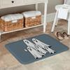 1PC Halloween Ghosts Kitchen Rug Non-Slip Door Mat Pop design Bathroom Rug Bath Mat Carpet for Home Sink Laundry Decor