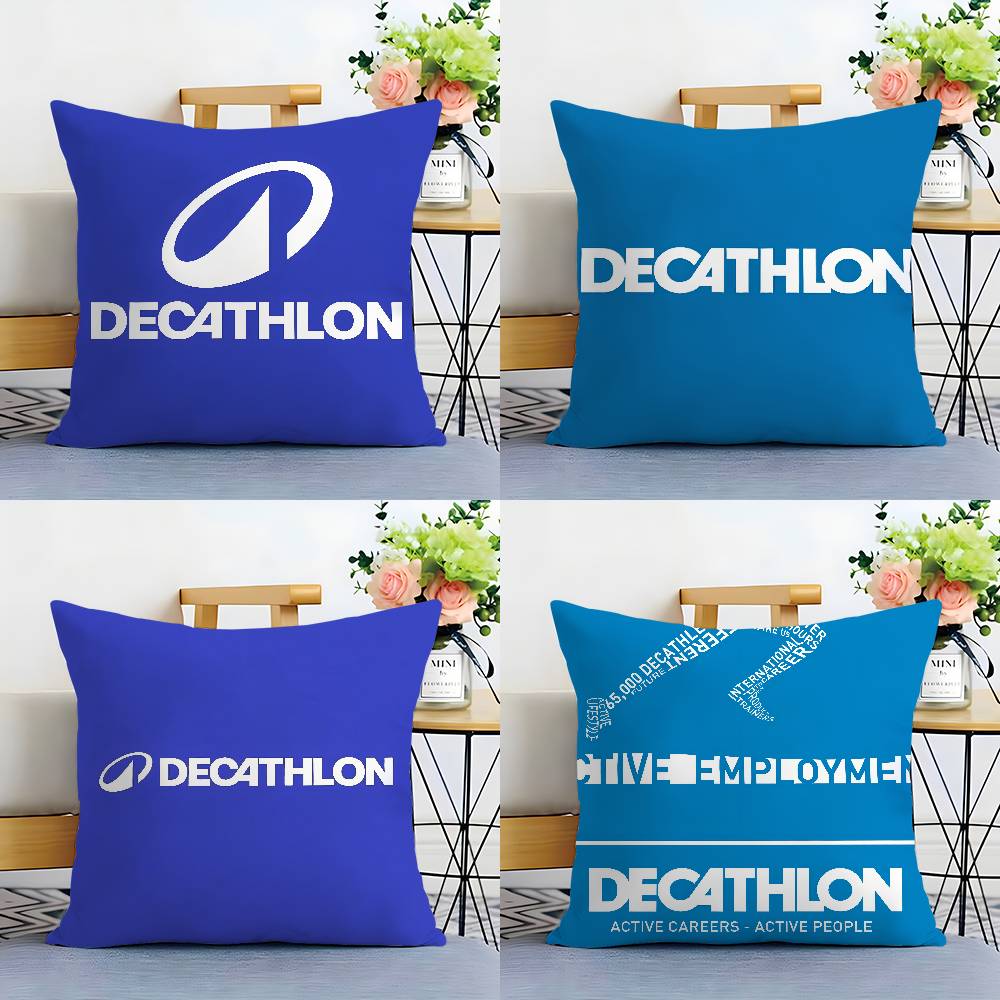 C-Classic D-DecathlonS Pillow Case Plush Fabric Soft Double Sided Print Home Sofa High Quality Cushion Cover Throw
