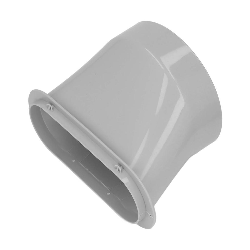 Air Conditioner Hose Connector Universal Flat Mouth ABS 5.9in Caliber Air Conditioning Tube Adapter