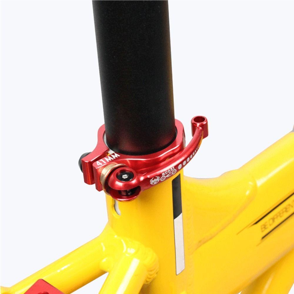 40/41mm Bike Seat Tube Clamp Quick Release Bicycle Saddle Clip Bike Seat Post Clamp Bike Tool