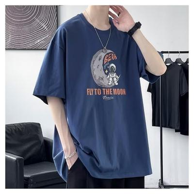 Hommes T-Shirts lettre graphique impression marque de mode T-Shirts pour hommes surdimensionné T-Shirts hommes vêtements t-shirt décontracté homme été coréen rétro