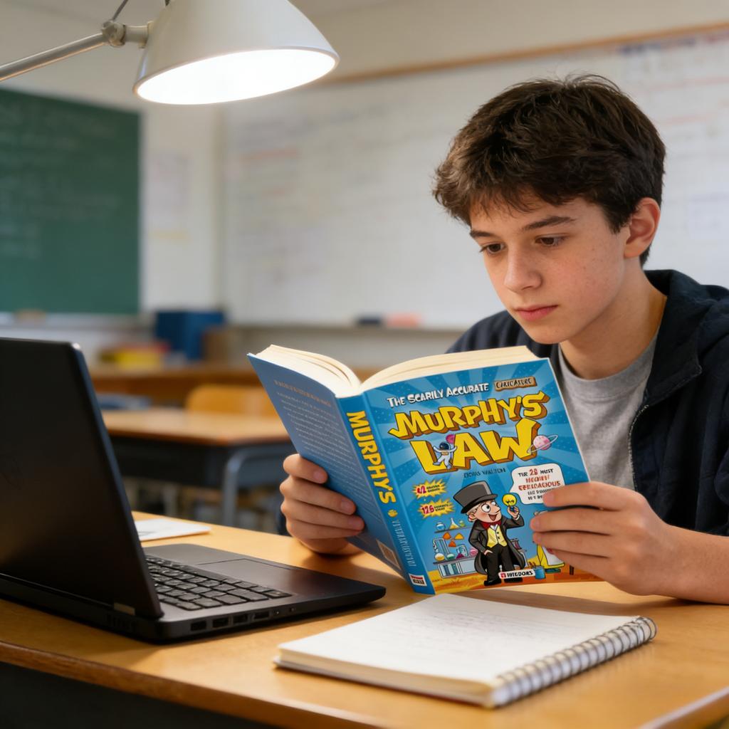 Practical Life Skills Book: Murphy'S Law For Kids, Critical Thinking & Logic Training, Resilience Building Workbook, 8-12Y