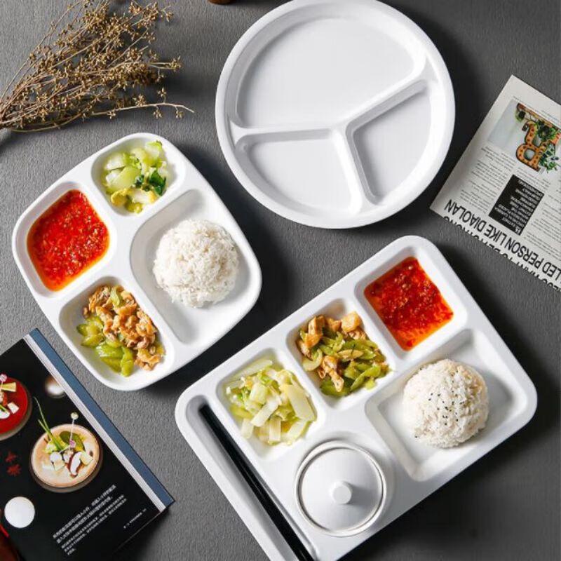 Huihuang Melamine Divided Canteen Tray