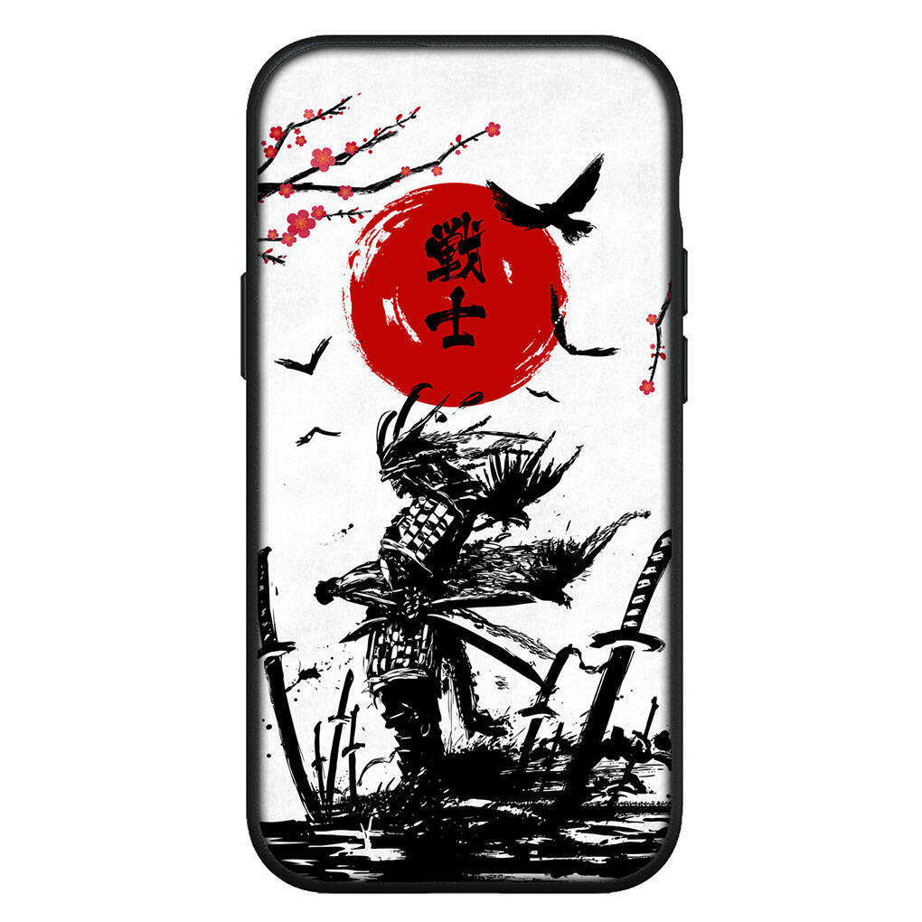

Cover for iPhone 17 16 15 Xiaomi Poco Redmi Note 14 13 12 11 Pro Max Samsung Galaxy S25 S24 S23 Huawei Japan Samurai Skeleton Ninja Bushido Phone Case for iPhone 16e