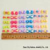 Bowknot Resin Accessories: Vibrant DIY Hair Clips, Phone Case Charms, Fridge Magnets, Crocs Decorations, and Car Adornments.
