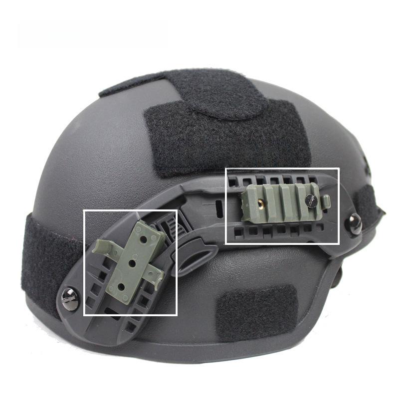 MICH Mickey Fast Helmet Rail 20mm Nylon Fishbone Slider