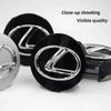 4Pcs Car Hub Cap Wheel Center Cover Decoration Accessories For Lexus F-SPORT ES RX NX LS UX LM LX GX LC RZ IS CT GS RC HS SC TX