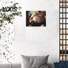 Office Gag Present for Colleagues 2027 Beer Bellies Wall Calendar, Funny Men Photo Monthly Planner with Coil Practical Date Tracker Binding