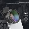 0.45X Wide Angle Macro Lens Two Function Opticals Glass For Smartphones DSLR Cameras With Edges Distortions Correction
