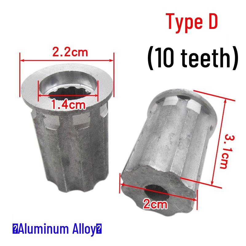 Washing Machine Pulsator Core: Turntable Gear 10/11 Teeth, Water Impeller Shaft Accessory
