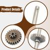 RC Car Gearbox Gear Transmission Modification Replacement Accessory Spare Parts with Shaft for