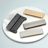 Modern Style Zinc Alloy Hidden Handle Black Golden Grey Handle Cabinet Door Pull Drawer Knob