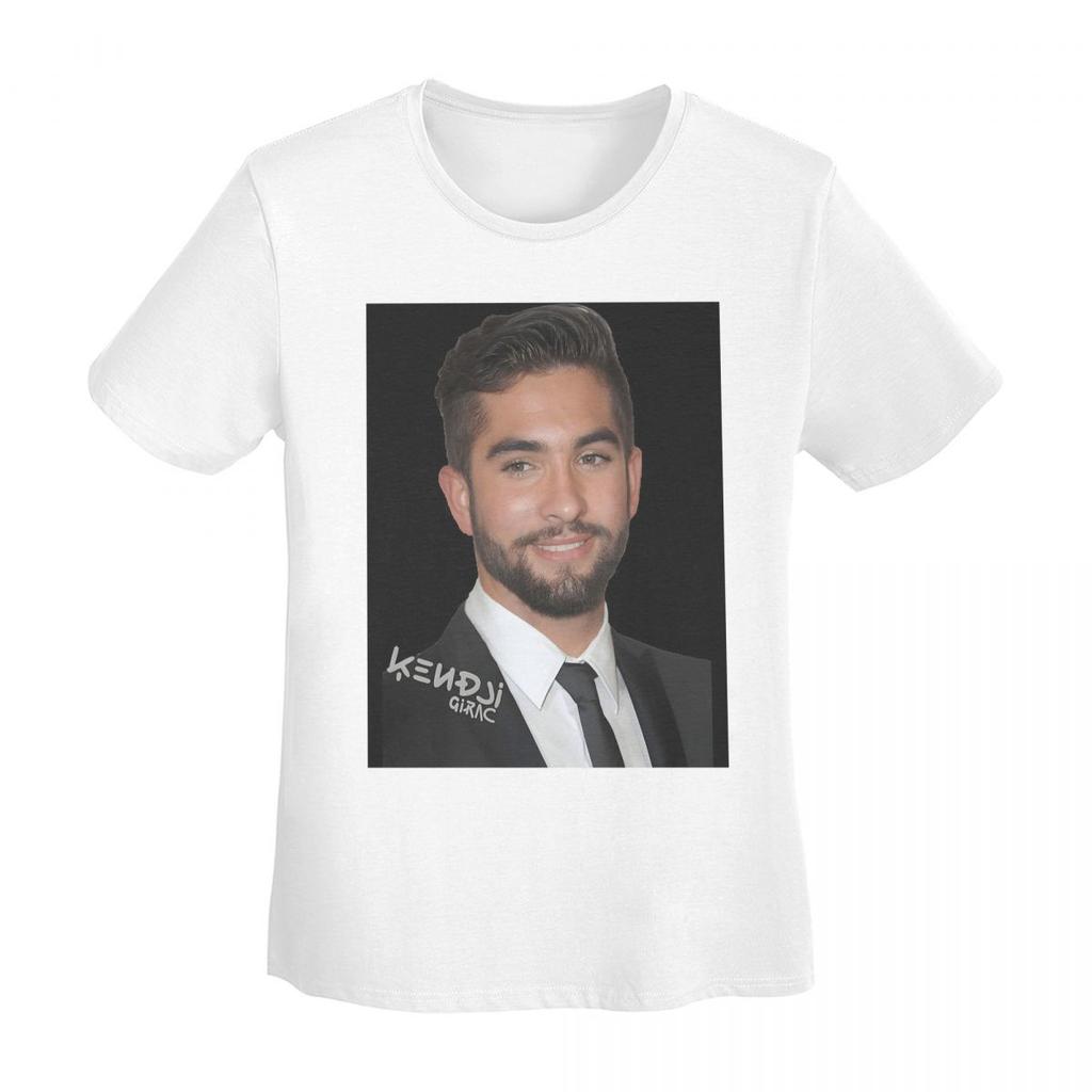 Kendji Girac Gitano T-shirt Donna Manica Corta T-shirt Girocollo Abbigliamento Cotone Estiva Magliette Streetwear